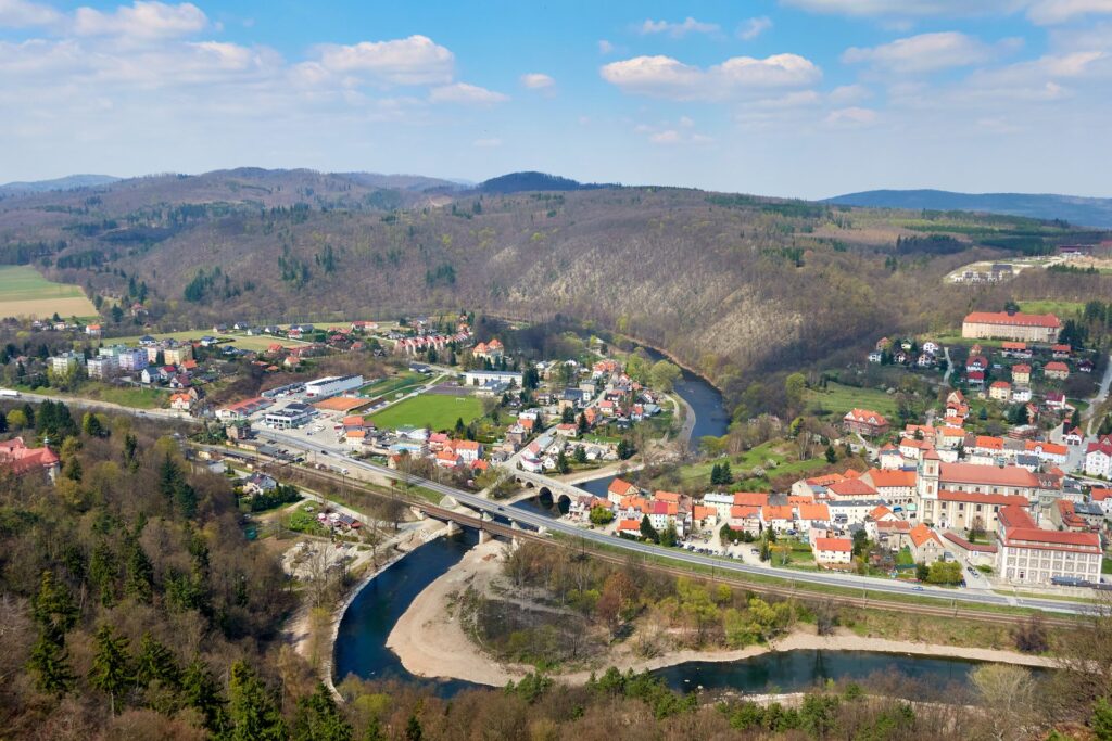 panorama miasta bardo dolny slask 1